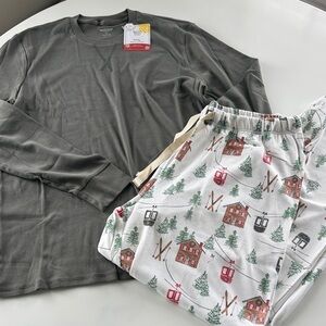 Burt’s Bees Ski the Alps Men’s Pajama Set